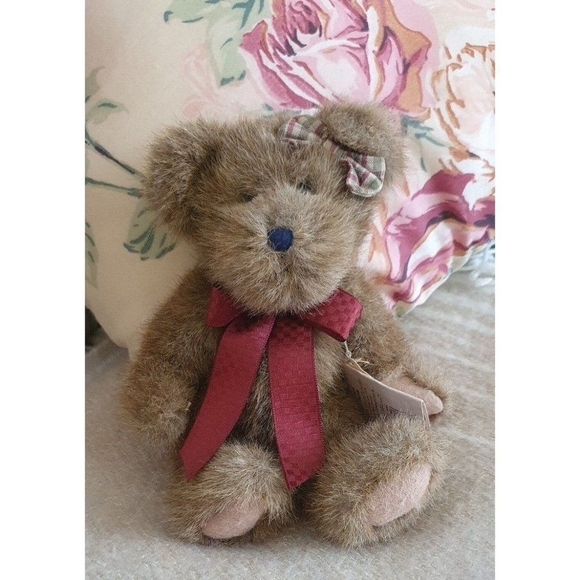 Boyds Bears Sissy B. Bear Sisters are the Beary Best Jointed 8" Plush w/ Tag - Picture 6 of 8